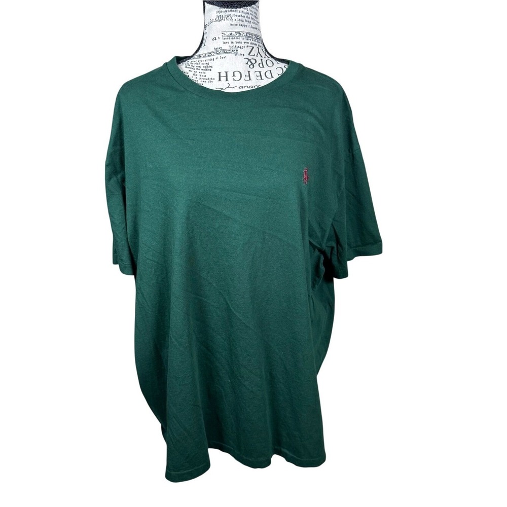 Polo by Ralph Lauren Dark Green Short Sleeve Crew Tee‎